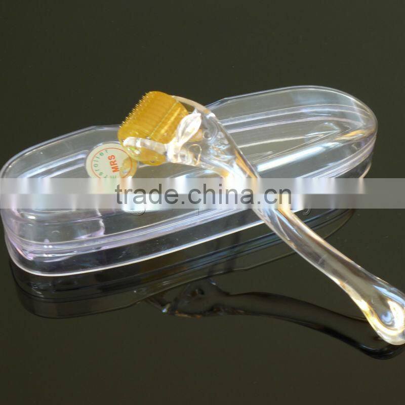 200 needles derma roller titanium micro needle roller injectable collagen mts derma roller
