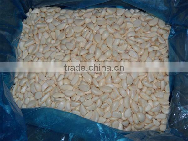 IQF peeled garlic for sale / frozen garlic for export