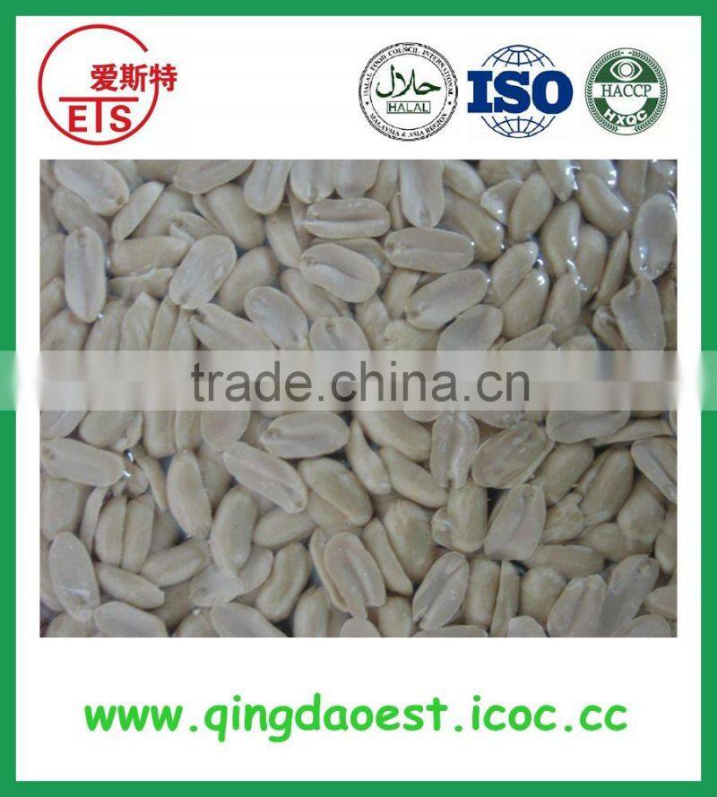 Chinese blanched peanut with factory price and good quality