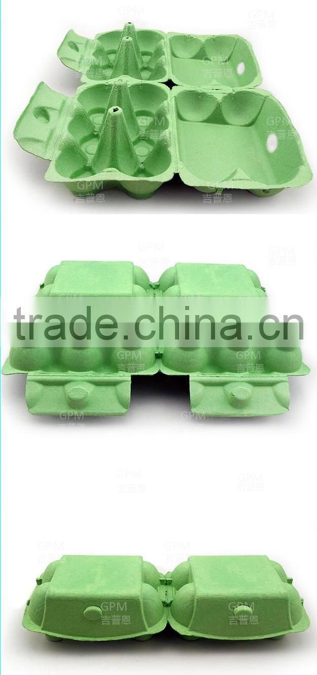 6+6 Holes Egg Packaging Custom Printed Egg Packaging Tray for sale