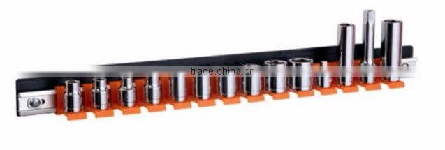 Taiwan Made High Quality 12pcs Socket Rack Socket Organizer Tool