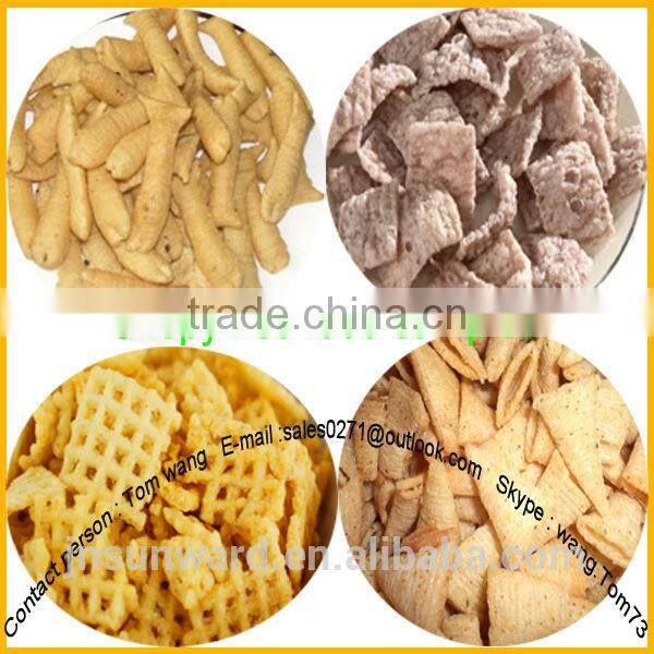 autometic and small scale snack food production line with CE