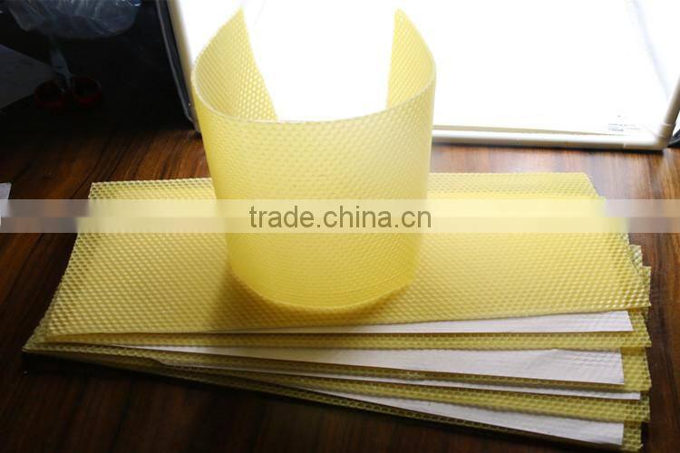 beeswax honeycomb foundation sheet/bee comb foundations for sale