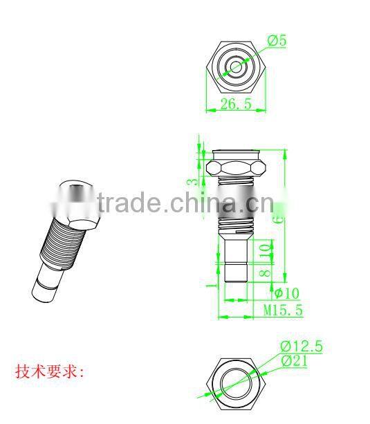 Massage Hot Tube Quick Connect Bathtub Parts Bubble Jet Bathtub Water Jet Massage