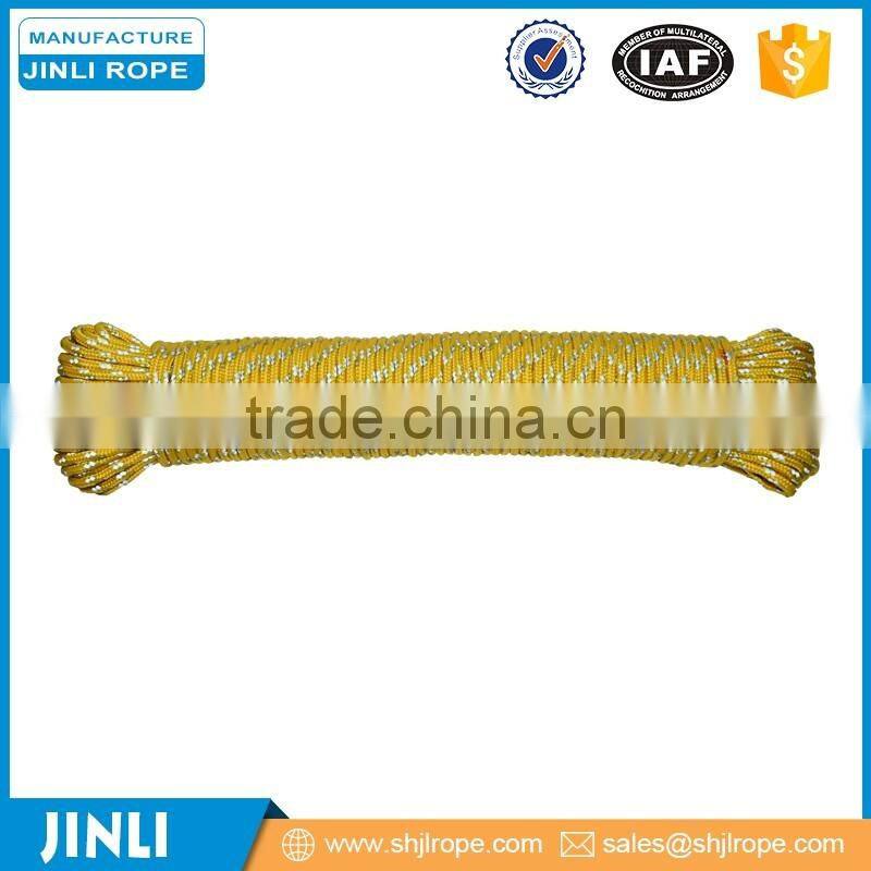 pp braid rope with reflective strips/Reflective Poly Rope