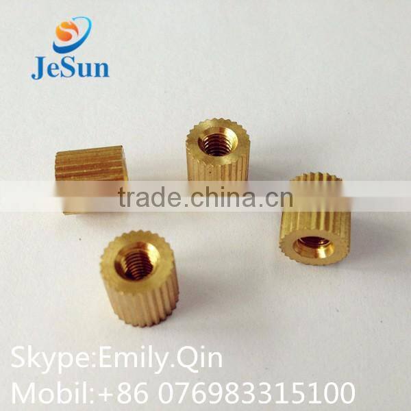 china supplier brass knurled thumb nut