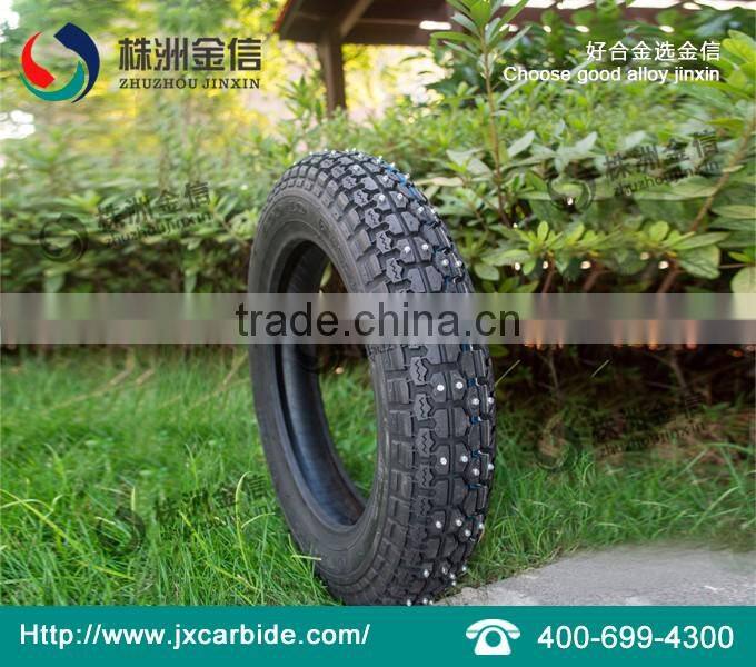 ZHUZHOU JINXIN winter studded tires Tungsten Carbide Car with truck tire studs gun JX9.0 install tools