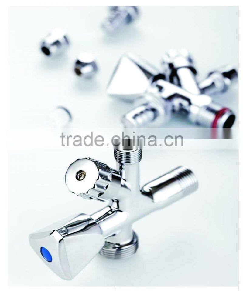 Hydraulic Fittings Water Angle Valve with Chrome Plated Made in China