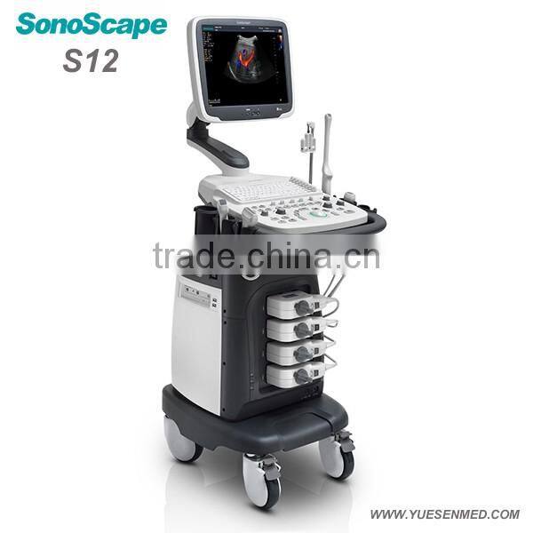 full digital color doppler ultrasound machine Sonoscape S12 price