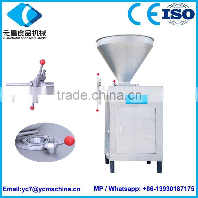 Sausage linker cutting machine