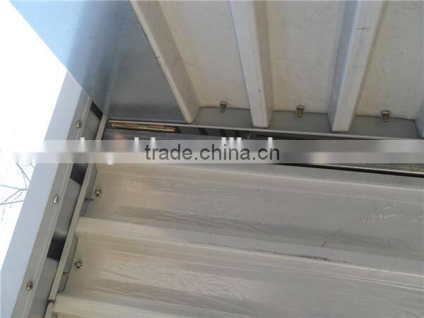 small garden tools metal warehouse