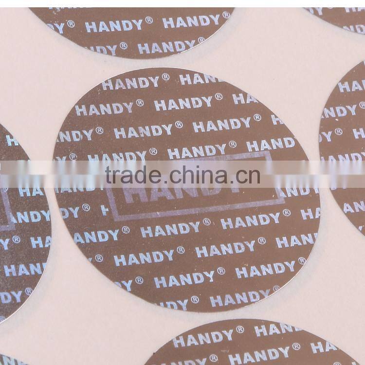 waterproof hologram pvc diecut sticker printing