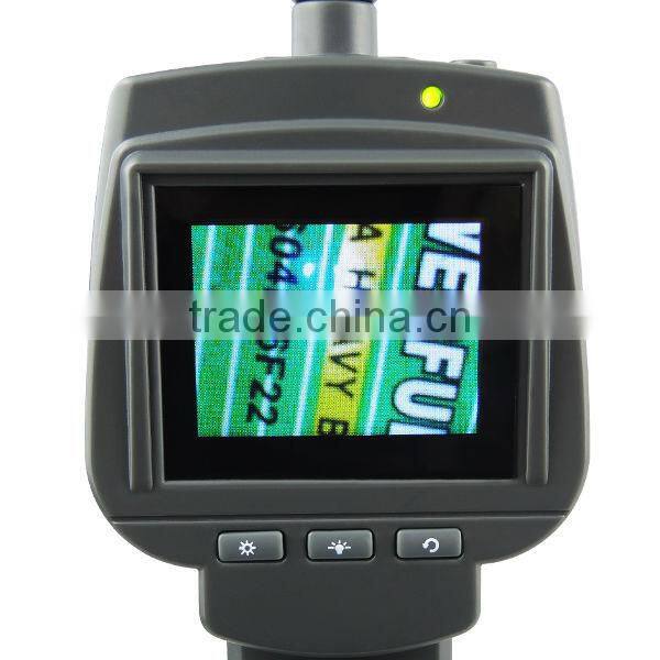 5.5mm Camera Industrial 2.4" HD Endoscope Snake Scope Waterproof 1M Cable Inspection Borescope 4 LED Engine Pipe Cam Tool