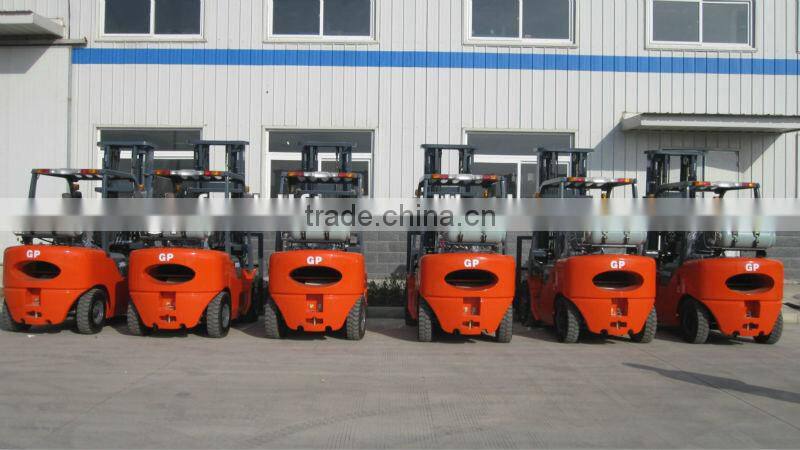 2 ton LPG/Gasoline dual fuel Forklift Truck