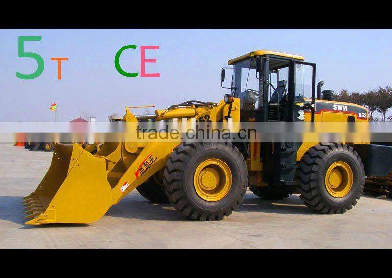 Heavy equipment SWM952 with log grapple