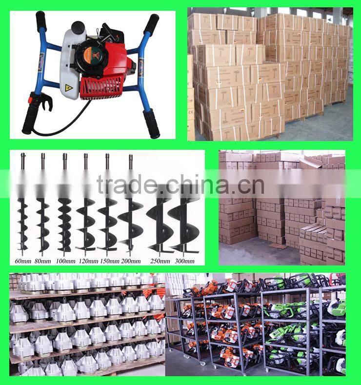 2015 New Gasoline Earth Auger, Earth Driller for 2 People