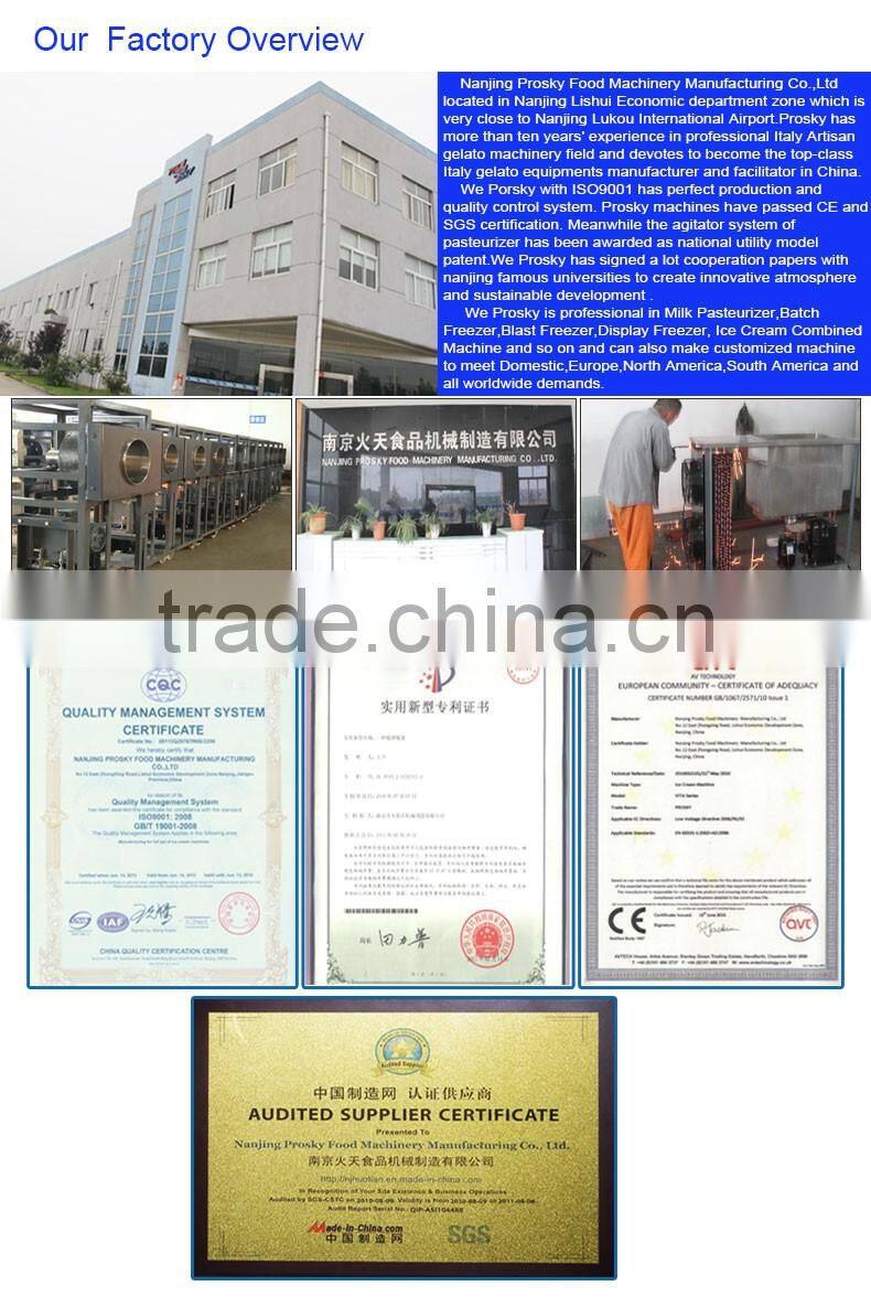 Display Freezer Refrigerated Ice Cream Showcase For Sale