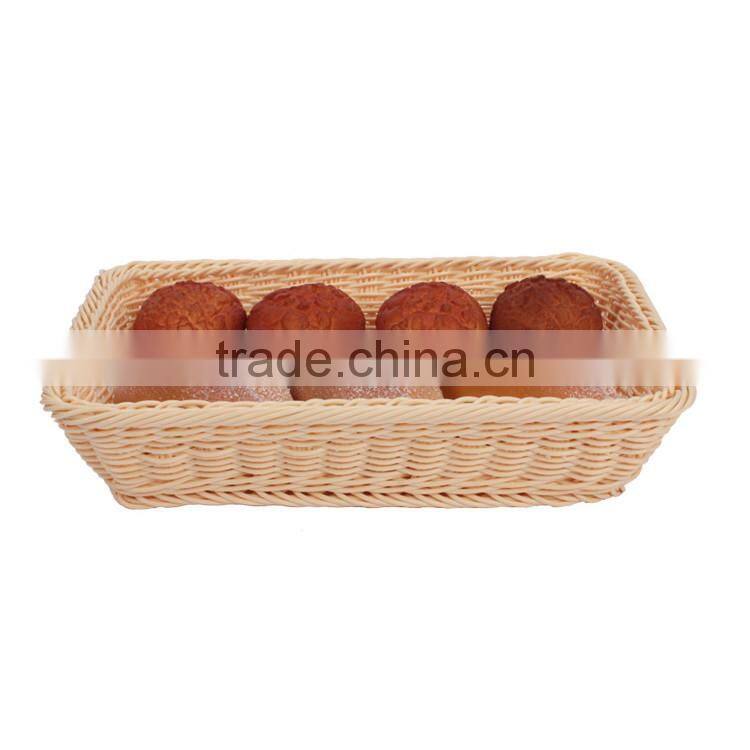 Wholesales beautiful plastic hand basket for storage hotel toiletries clean tool