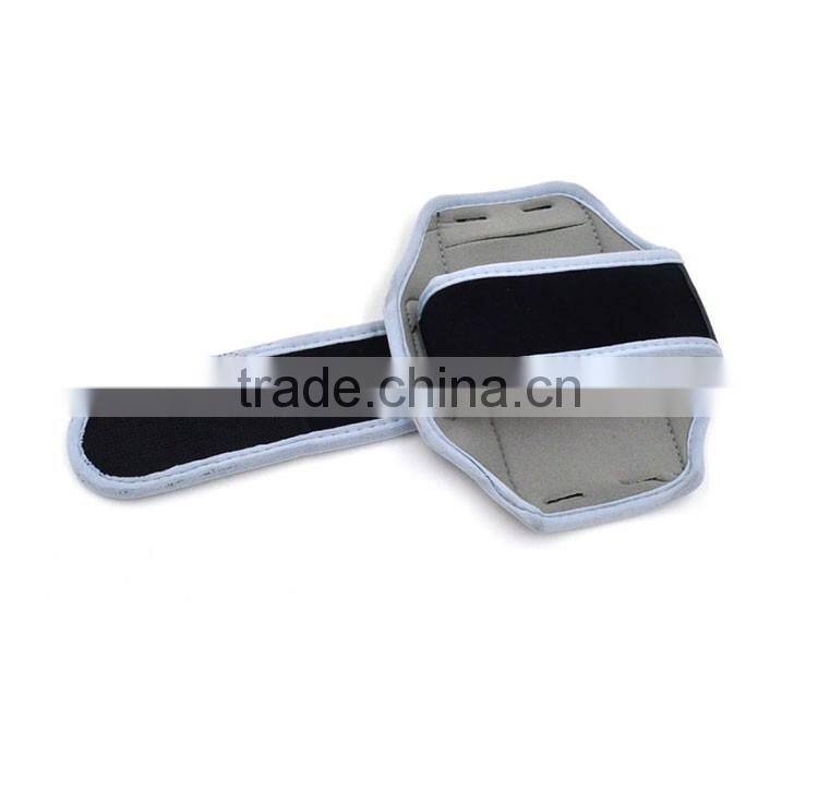 Neoprene fabric pvc logo printed sport jogging running waterproof mobile phone bag arm band armband for ihpone 6 plus/Samsung