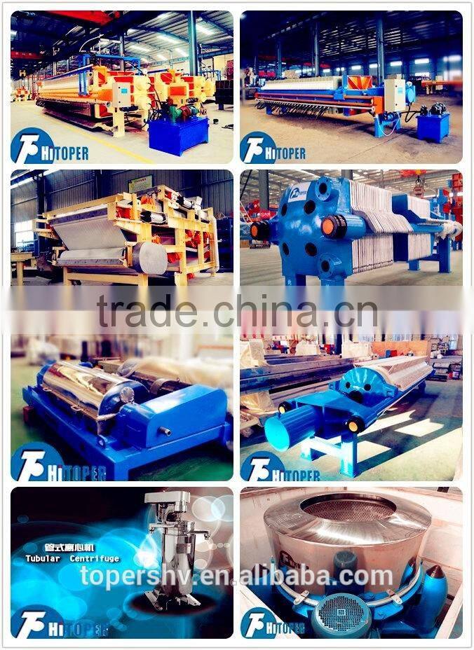 Semi-automatic recessed chamber system hydraulic filter press experiment