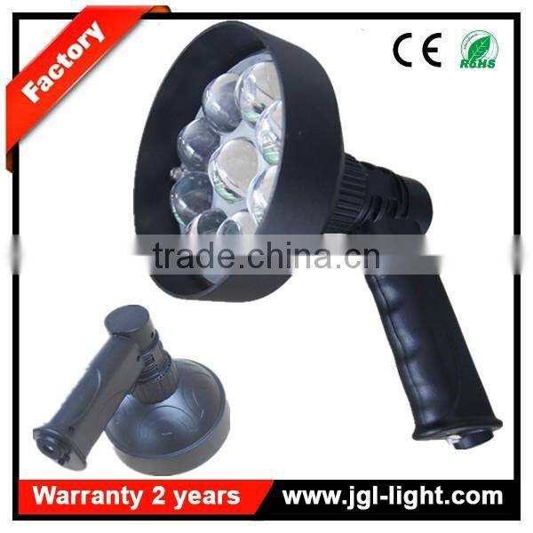 high power 1500lm CREE 27W LED handheld portable searchlighting Hunting light