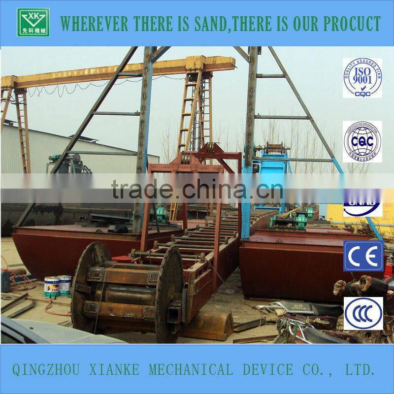 2015 China gold mining dredger