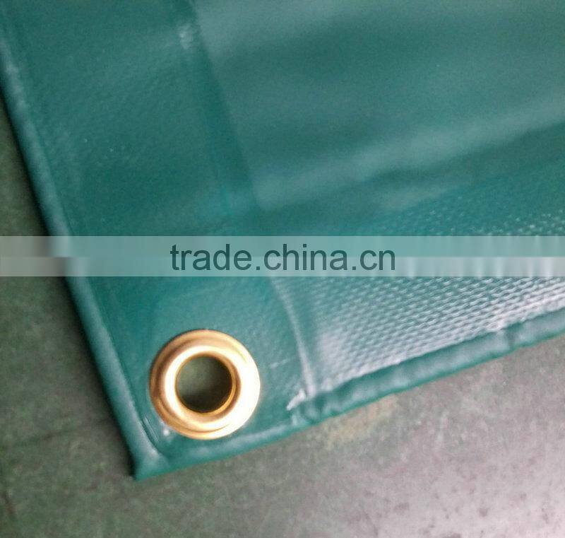 heavy duty UV protection vinyl coated tarpaulin hay tarp to cover
