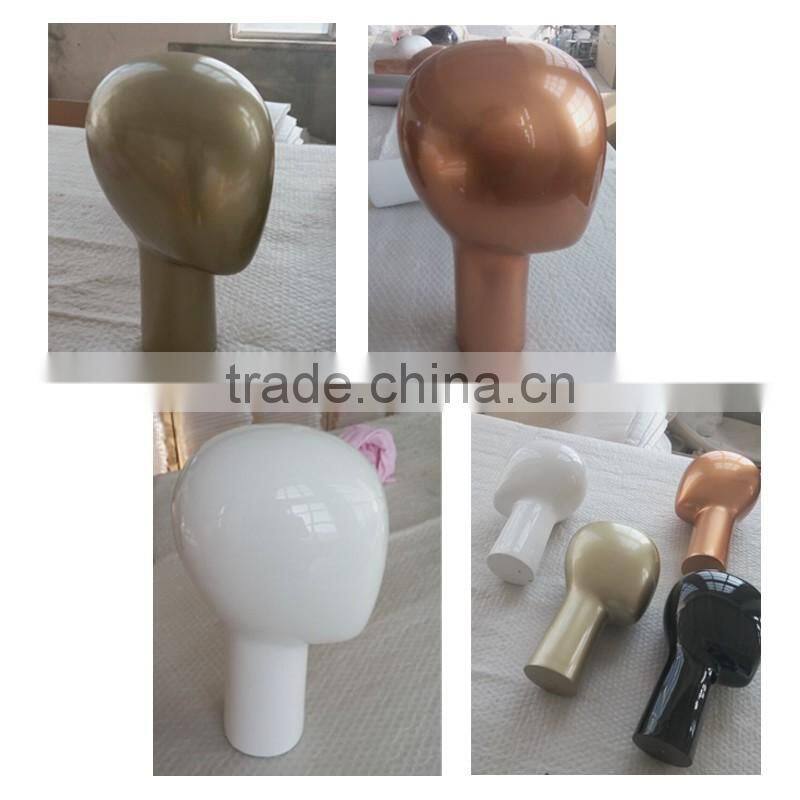 Wholesale fabric and chrome silver mannequin head for hat display