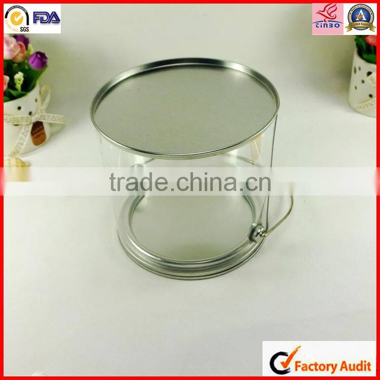 factory customed pantone plastic buckets with handle