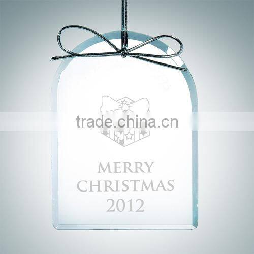 christmas tree dangling decoration crystal bell