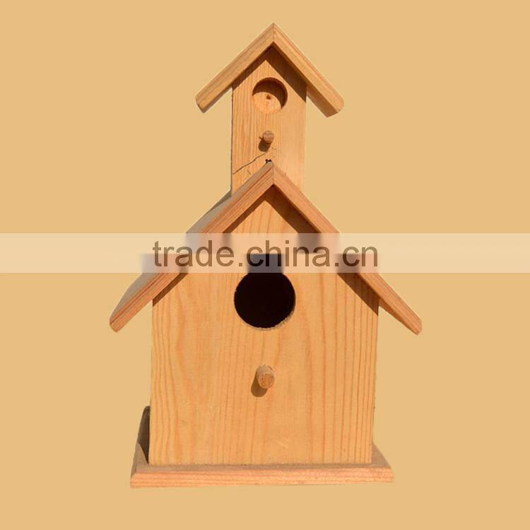 desktop decorative small wooden bird houses nest
