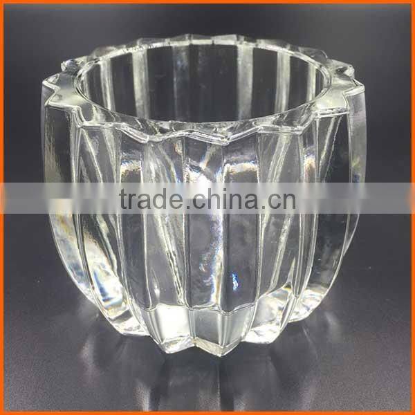Hot sales wholesale new design glass jar candle