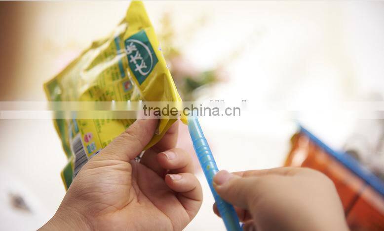 7cm length hot sale food grade plastic bag seal rod/food bag rod clips/plastic seal rod/sealing rod/sealing rod clip