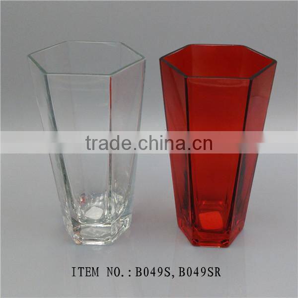 cheap handblown stained glass vases for flower