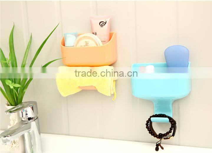 Q1100 Wall box strong adhesive kitchen bathroom plastic storage box