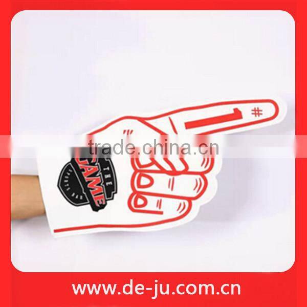 Thumb Upwarp Shower Praise Logo Printed EVA Hand