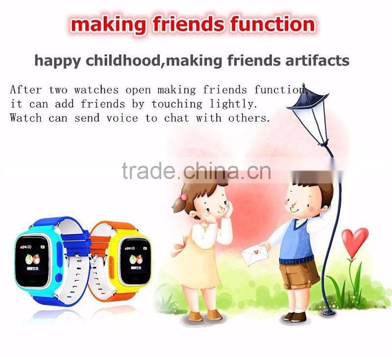 Q50/Q90 Smart Tourch GPS Watch For Kids with Russian and English Language