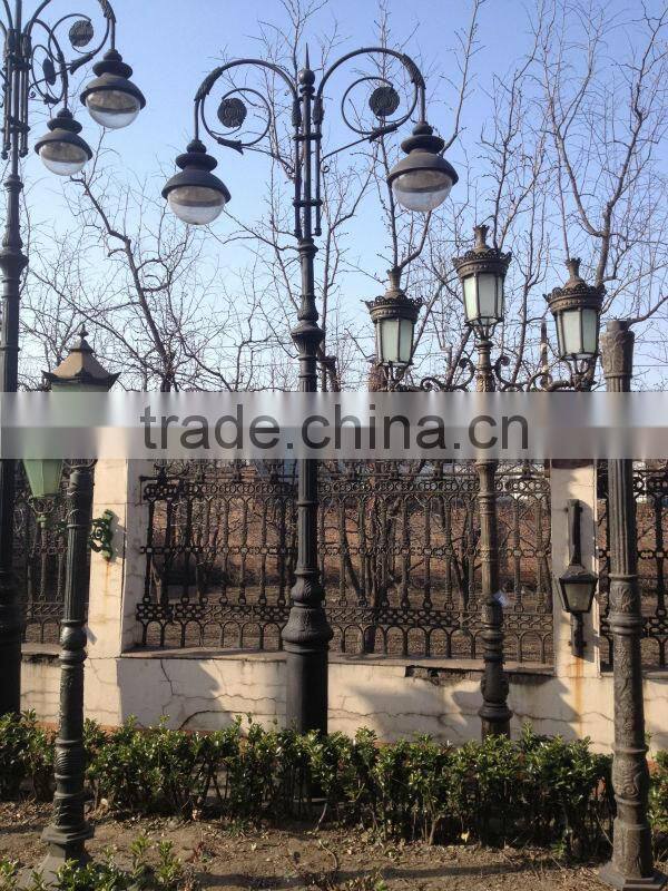 Saudi Arabia Iron Ornamental Light Pole