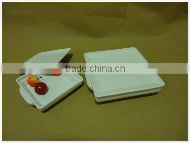 Hot Sale daily use porcelain with lid ceramic bakeware