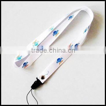 Adjustable Polyester Woven Lanyard/Promotional Neck Lanyard