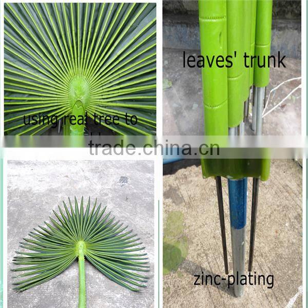 cheap steel palm tree decorative outdoor palm trees sale