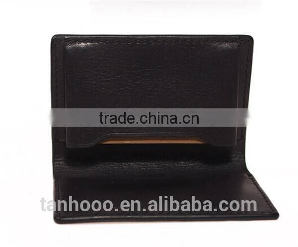 vegetable cow leather card holder/vegetable leather card case