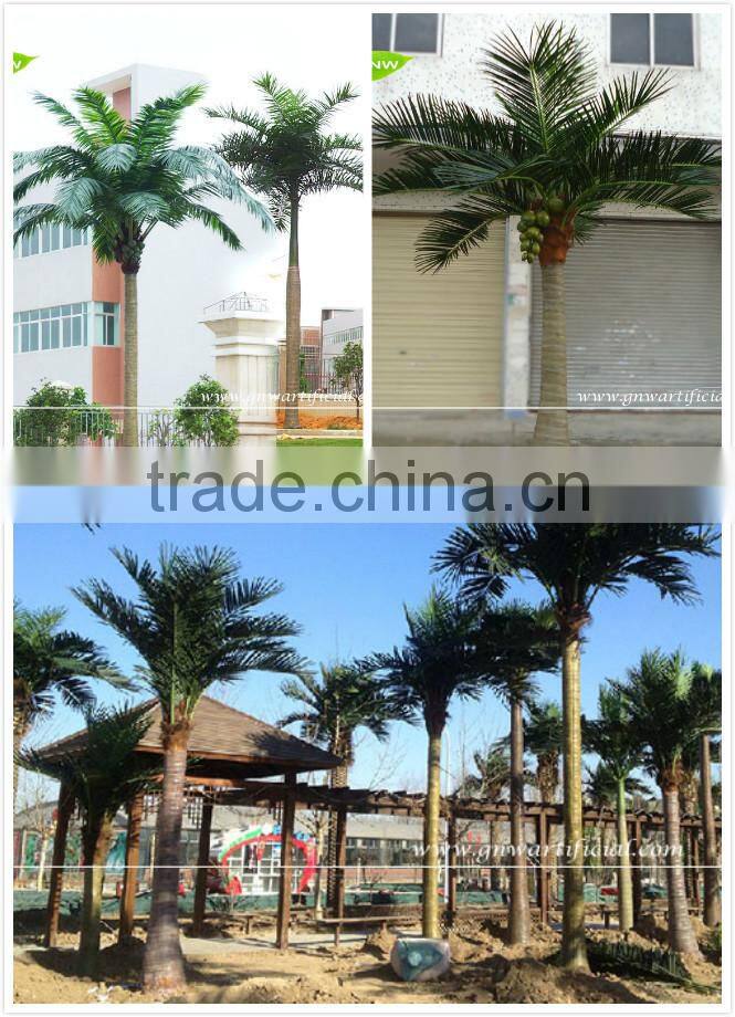 Date palm trees artificial tree 12ft High for Garden Landscaping Decking coconut tree
