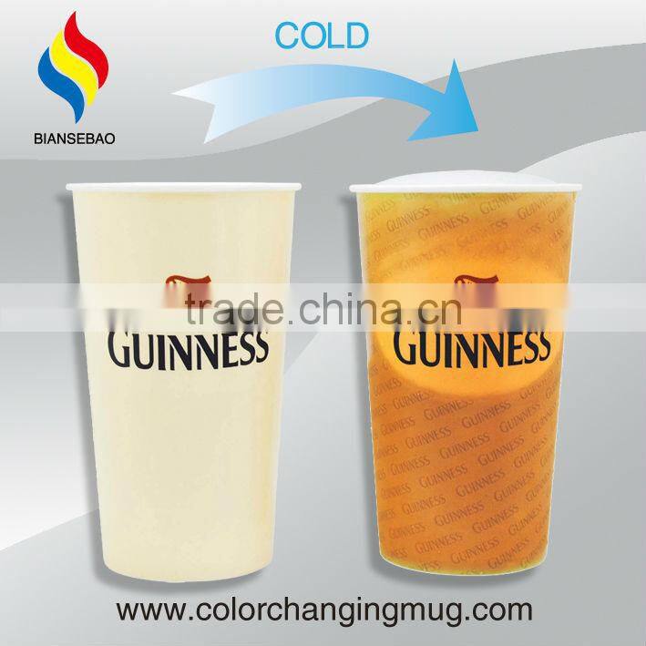 Factory sale cold color changing cup for 2017 promotion products