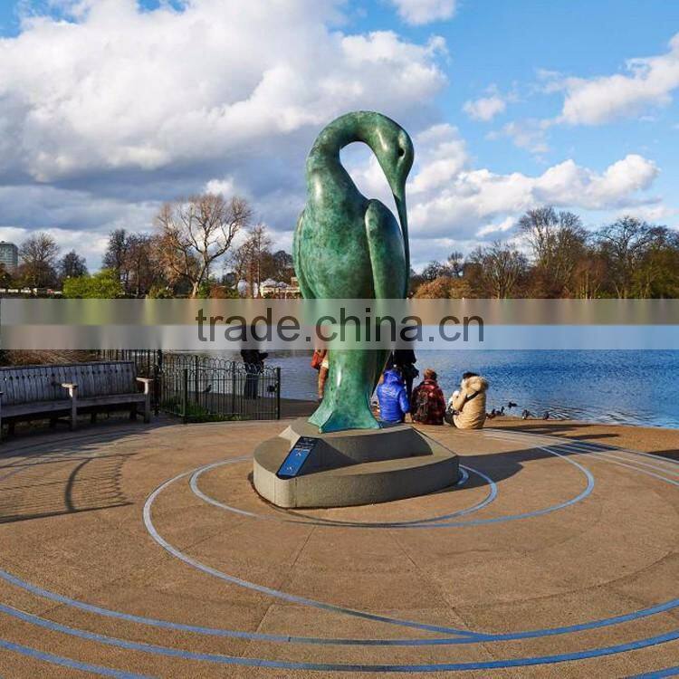 Pelican bronze statue for sale