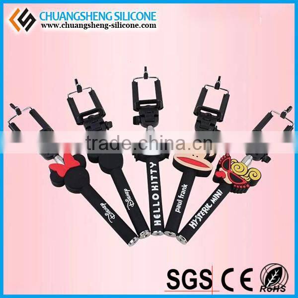 selfie stick with bluetooth shutter button, selfie stick with cable, monopod selfie stick