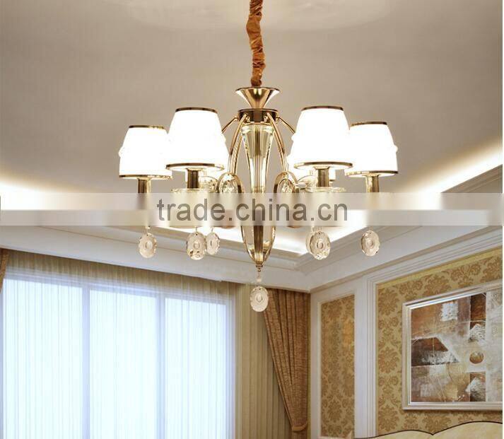 M961 Momoda elegant European Crystal modern living room bedroom lighting chandelier pendant lamp