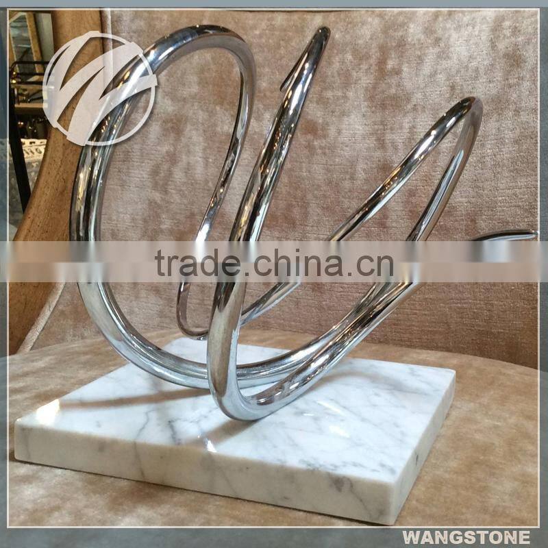 Stainless Steel Famous Metal Abstract Modern Sculpture