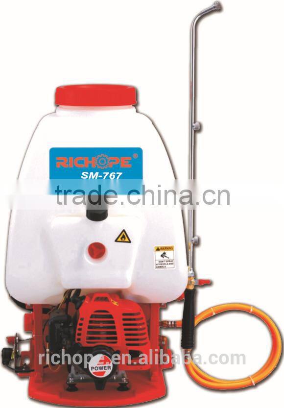 knapsack engine power sprayer 767 chinese manufacturer