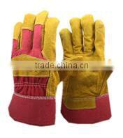 NMSAFETY synthetic leather with TPR working gloves